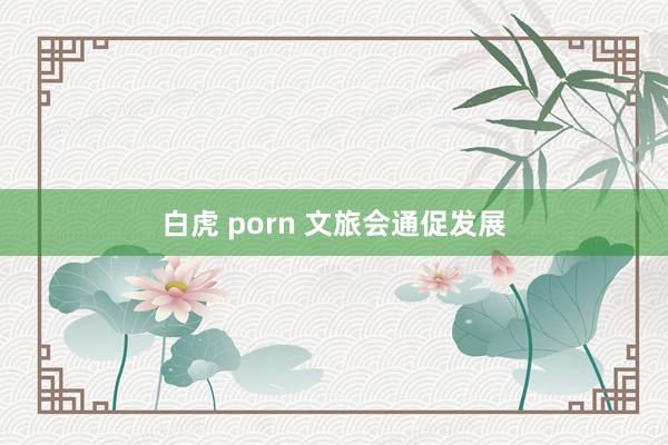 白虎 porn 文旅会通促发展